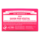 Dr. Bronner - Pain de savon Rose