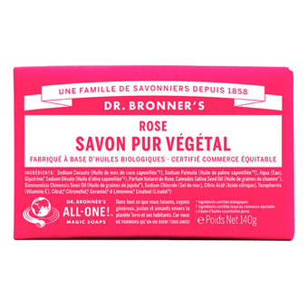 Pain de savon Rose Dr. Bronner - Pain de savon Rose