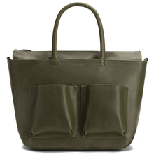 Sac Raylan Med olive Matt & Nat - Sac Raylan Med - Cuir vegan olive