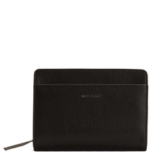Portefeuille Webber S - Noir Matt & Nat - Portefeuille Webber S en cuir vegan noir