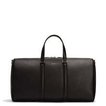 Sac de voyage George - Noir Matt & Nat - Sac GEORGE en cuir vegan noir