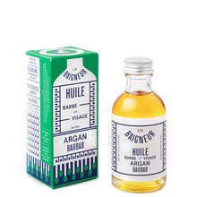 Huile Barbe et Visage - Argan & Baobab (Barbe drue et sèche) Le Baigneur - Huile à barbe bio Argan & Baobab