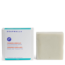 Savon Karité, Mandarine & Argile verte - Cicatrices / vergetures Soapwalla - Savon Karité, Mandarine & Argile Verte