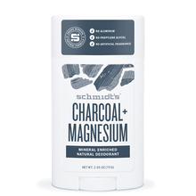 Schmidt's - Déo naturel en stick Charbon actif + Magnésium