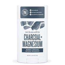 Déodorant naturel en stick Charbon actif + Magnésium Schmidt's - Déo naturel en stick Charbon actif + Magnésium