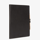 Matt & Nat - Etui carnet Magistral en cuir vegan noir