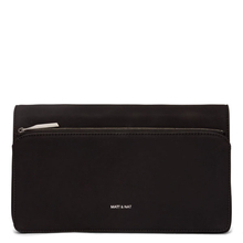 Matt & Nat - Pochette Petite en VELOURS noir