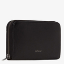 Matt & Nat - Portefeuille Inver en cuir vegan noir