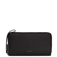 Portefeuille Skyler - Noir Matt & Nat - Portefeuille Skyler en cuir vegan noir