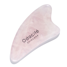 Odacité - Outil Gua Sha en quartz rose