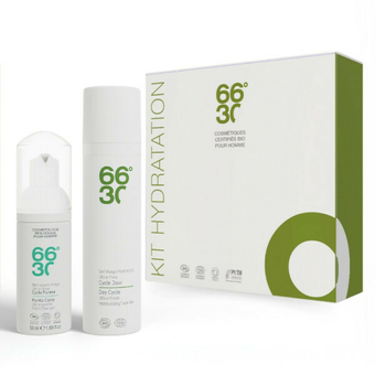 66°30 - Coffret Les Essentiels Cycle Jour & Gel nettoyant pour homme