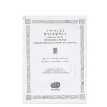 Masque hydrogel Graines & Riz - Anti-âge Whamisa - Masque hydrogel bio Graines & Riz