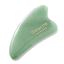 Odacité - Outil Gua Sha en aventurine vert