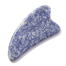 Odacité - Outil Gua Sha en Sodalite bleue