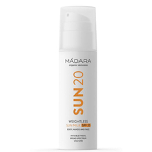 Lait solaire corps SPF20 Madara - Lait solaire CORPS bio SUN20