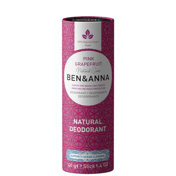 Ben & Anna - Déodorant naturel en stick Pink Grapefruit
