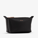 Matt & Nat - Trousse de toilette Abbi Mini en simili cuir vegan noir