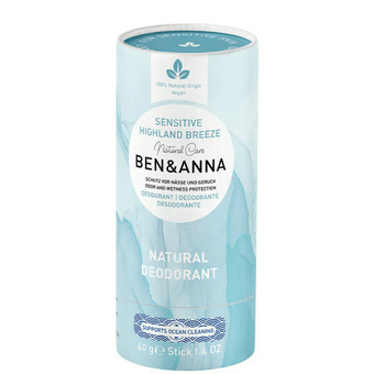 Ben & Anna - Déodorant sensitive en stick Highland Breeze
