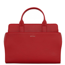 Sac Gloria SM - Red Matt & Nat - Sac Gloria SM en cuir vegan Red