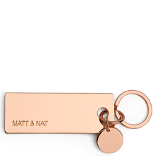 Matt & Nat - Porte-clés Bene en métal Rose gold