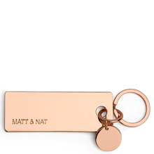 Porte-clés Bene - Rose gold Matt & Nat - Porte-clés Bene en métal Rose gold