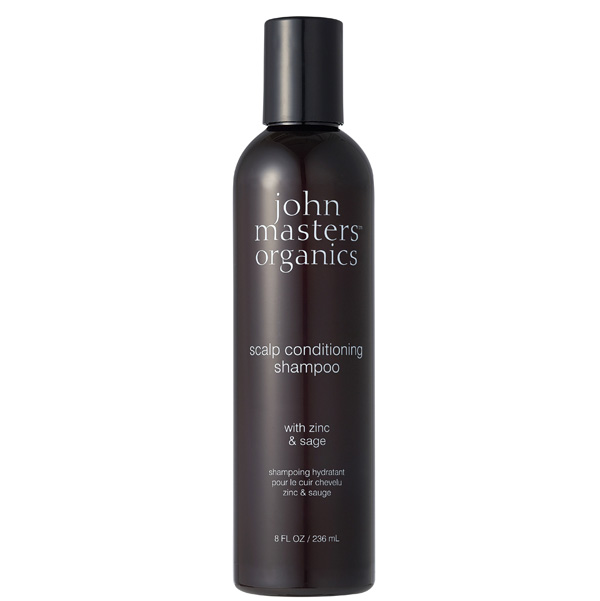 John Masters Organics - Shampoing et Après-shampoing bio 2 en 1 Zinc & Sauge pour cuir chevelu sec