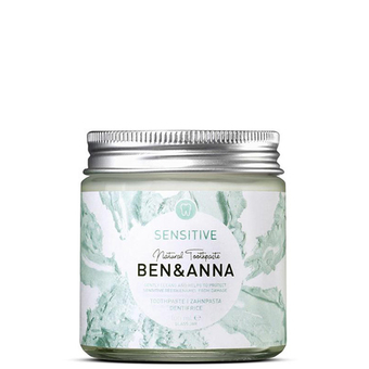 Sensitive - Dentifrice naturel pour dents sensibles Ben & Anna - Dentifrice naturel en pot Sensitive