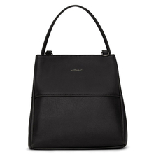 Sac Willa SM - Noir Matt & Nat - Sac Willa SM en simili cuir vegan noir