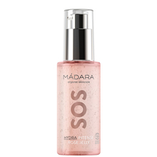 Gel hydratant à la rose Hydra Intense SOS Madara - Gel hydratant à la rose Hydra Intense SOS