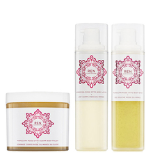 Trio de produits à la rose Trio de produits à la rose
