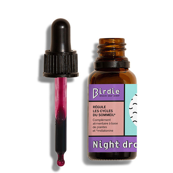 Birdie - Night Drops - Elixir sommeil calme et réparateur