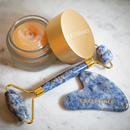 La Fervance - Coffret Rouleau de massage + Outil Gua sha