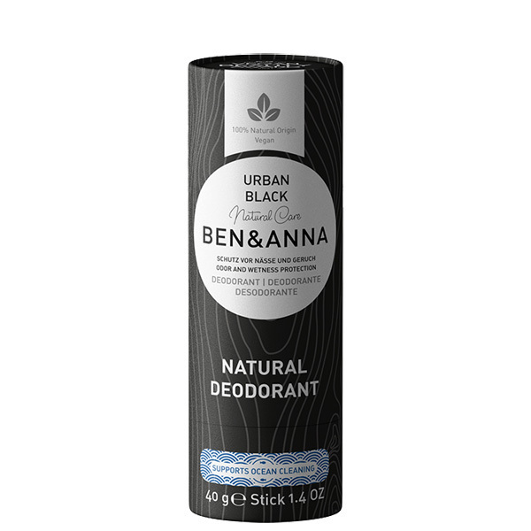 Ben & Anna - Déodorant naturel en stick Urban Black