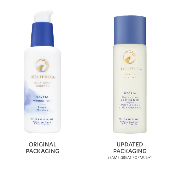 HOLIFROG - UTOPIA - Lotion tonique aux Pr&eacute; & Probiotiques