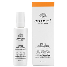 Ecran Solaire Invisible SPF 50 Mineral Drops Odacité - Ecran Solaire Invisible SPF 50 Mineral Drops