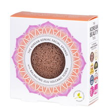 Eponge Konjac Scorie de Jeju - Peau mixte à grasse The Konjac Sponge Company - Eponge Konjac Scorie de Jeju - Peau mixte à grasse