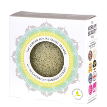 Eponge Konjac Extraits de Bambou - Peau mature The Konjac Sponge Company - Eponge Konjac Extraits de Bambou - Peau mature