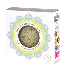 The Konjac Sponge Company - Eponge Konjac Extraits de Bambou - Peau mature