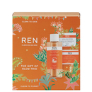 REN Skincare - Coffret cadeau cosmétique The Gift of Glow Trio