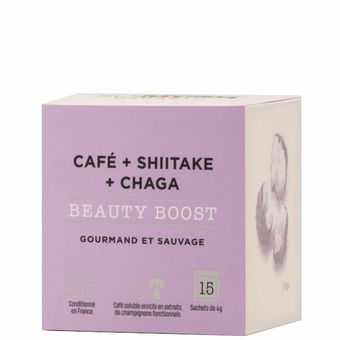 Café Beauté Chaga + Shiitake - Beauty Boost So Mush Organic - Beauty Boost - Café Beauté Chaga + Shiitake