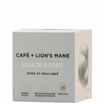 Café Concentration Lion's Mane - Brain Boost So Mush Organic - Brain Boost - Café Concentration Lion's Mane