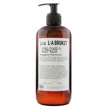 Nettoyant Corps & Mains Bergamote & Patchouli 104 L:a Bruket - Nettoyant Corps & Mains Bergamote & Patchouli 104