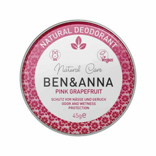 Déodorant naturel en pot Pamplemousse Rose Ben & Anna - Déodorant naturel en pot aluminium Pamplemousse Rose