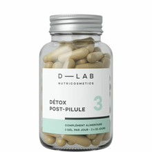 Détox Post-Pilule - Rééquilibre le corps D-Lab - Détox Post-Pilule - Rééquilibre le corps