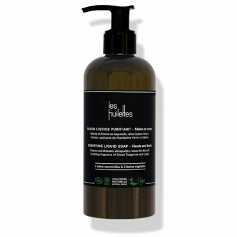 Savon Liquide Purifiant Les Huilettes - Savon Liquide Purifiant