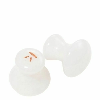 Mushrooms en jade blanc Oryza Lab - Mushrooms en jade blanc
