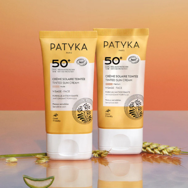 Patyka - Cr&egrave;me solaire teint&eacute;e SPF 50+