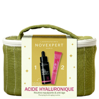 Coffret Acide Hyaluronique - Routine repulpante Novexpert - Coffret Acide Hyaluronique