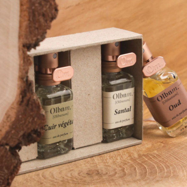 Olibanum - Coffret 2, 3 ou 5 parfums (au choix) Olibanum - Coffret 2, 3 ou 5 parfums (au choix)