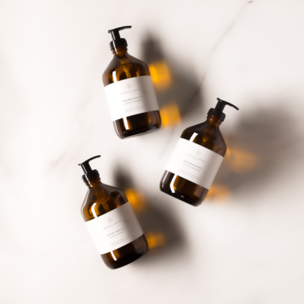 Essential Parfums - Divine Vanille - Savon liquide Corps & Mains Essential Parfums - Divine Vanille - Savon liquide Corps & Mains